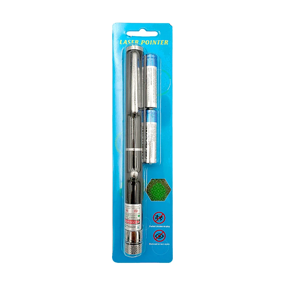 Blíster con apuntador láser de color verde con 2 baterías aaa / laser…