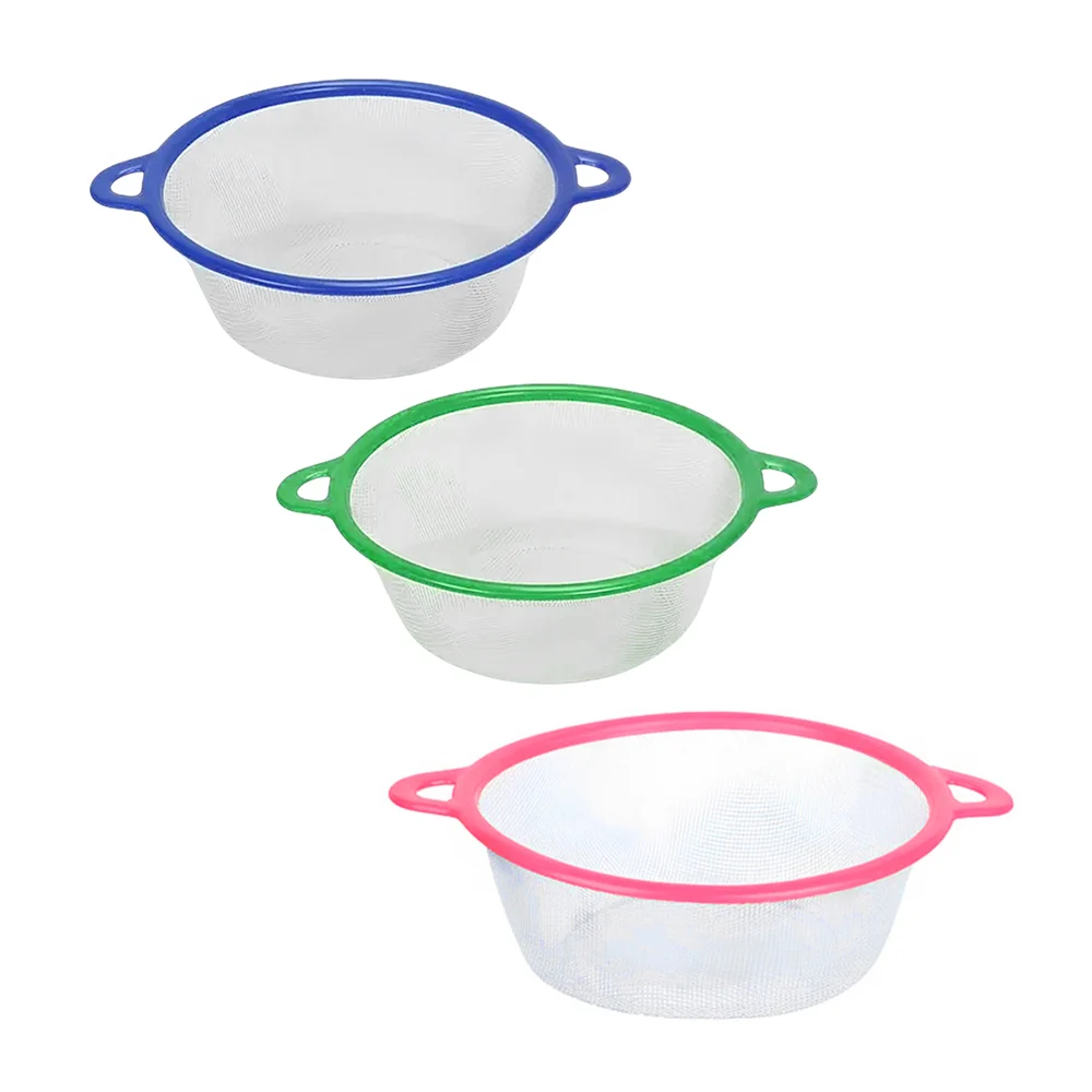 Colador - escurridor pequeño de plástico con 2 asas, 20 cm, variedad …