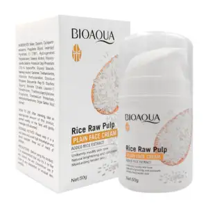 Crema facial aclaradora bioaqua con extracto de pulpa de arroz, 50g /…