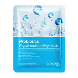 Mascarilla facial hidratante bioaqua con extracto de probióticos, 25g…