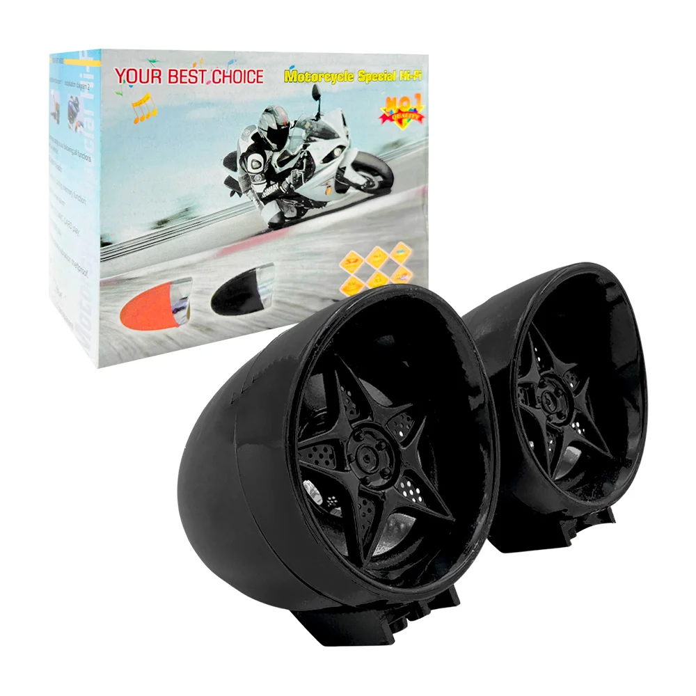 Alarma - bocinas para motocicleta con llavero de alarma y controlador…