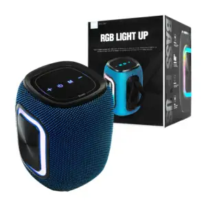Bocina brodu pequeña rectangular, diseño compacto, recargable con con…