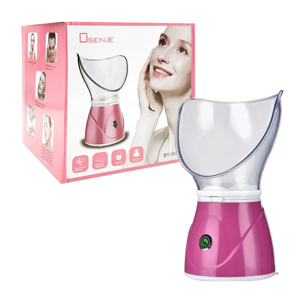 Vaporizador facial tipo sauna con máscara de silicón, capacidad de 60…