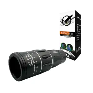 Telescopio monocular con amplitud de alta definición, 16x12 - 66m - 8…