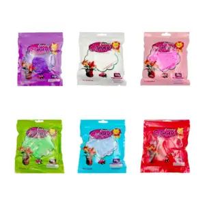 1pza Squeeze foamy moldeable en bolsa, 60g, variedad de colores / fun…