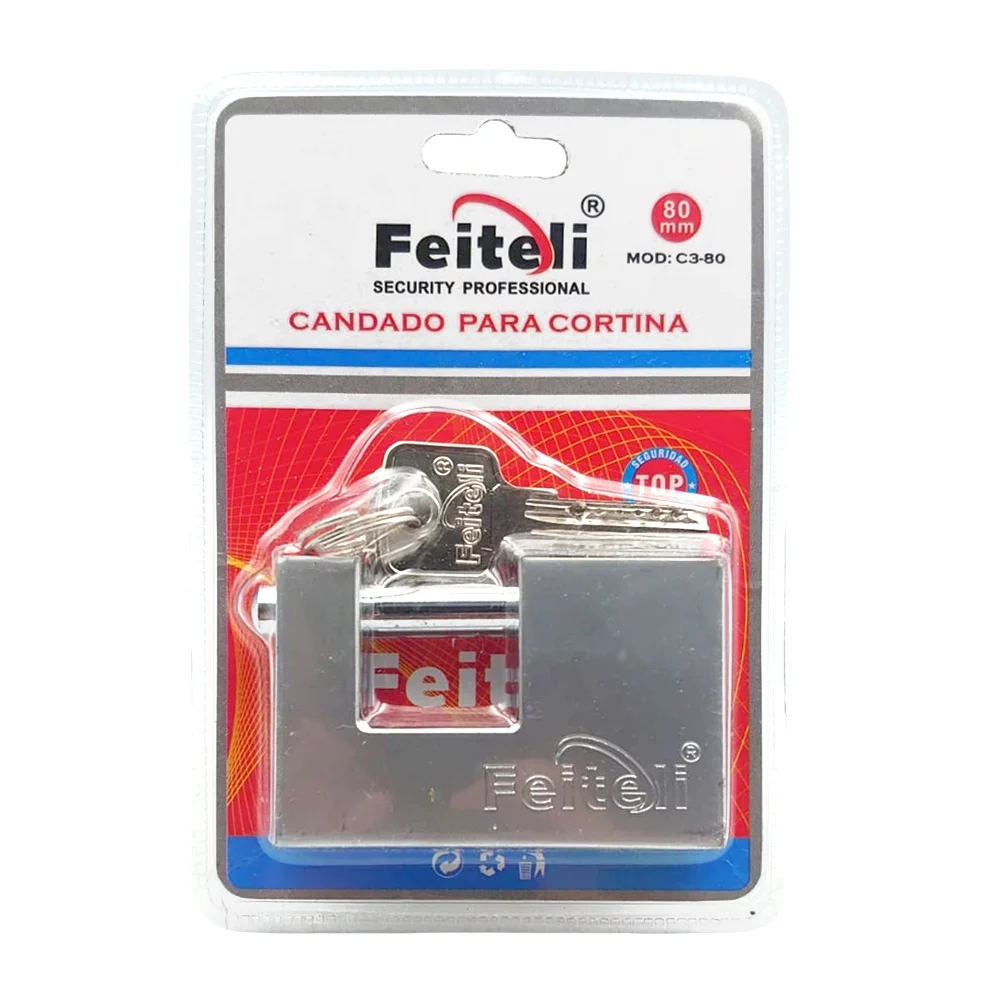 Candado para cortina de 80mm, alta resistencia, anticorrosión de uso …