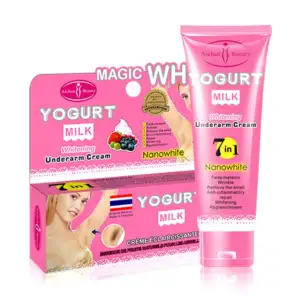 Crema blanqueadora con extracto de leche y yogurt, 80g / magic white …