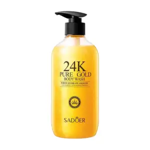 Gel de ducha oro puro 24k para el blanqueamiento de piel y función an…