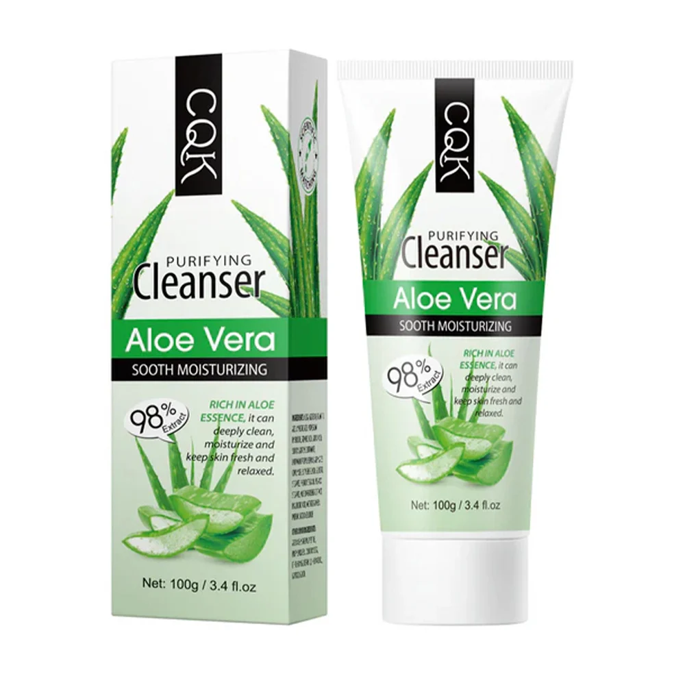 Crema con extracto de aloe vera para el cuidado e hidratación de la p…