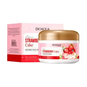 Crema facial nutritiva, extracto de fresa / bioaqua / c691 / bqy48318