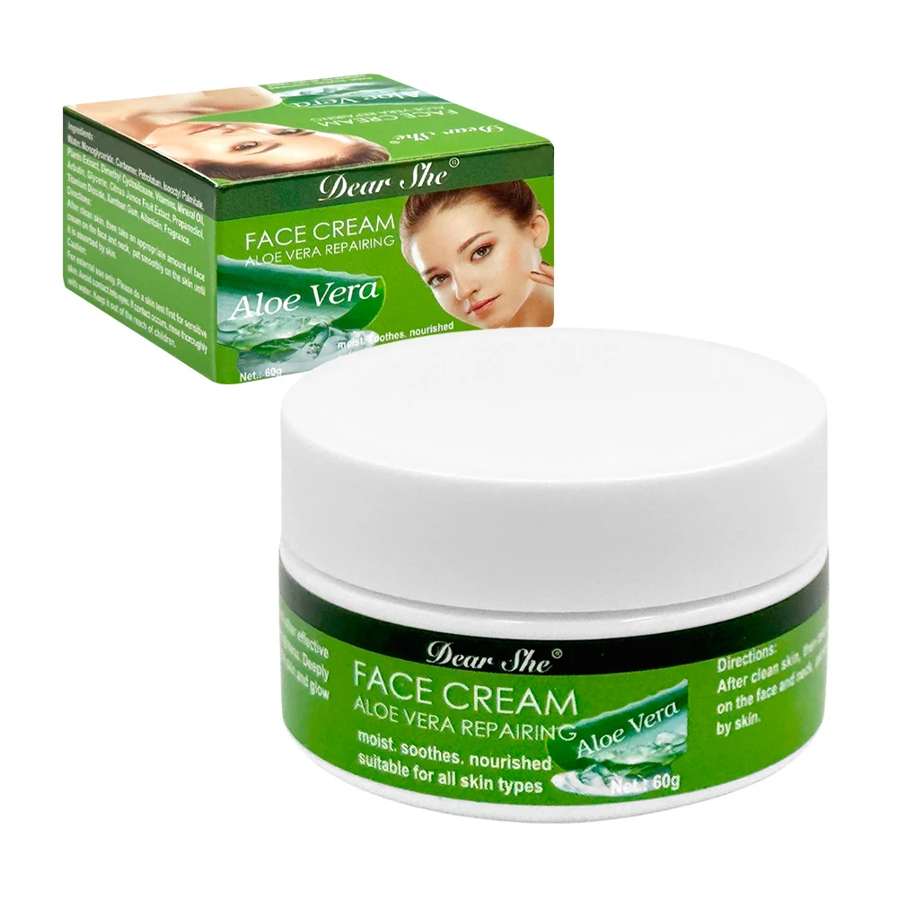 Crema facial de aloe vera, para la hidratación, prevención y cuidado …