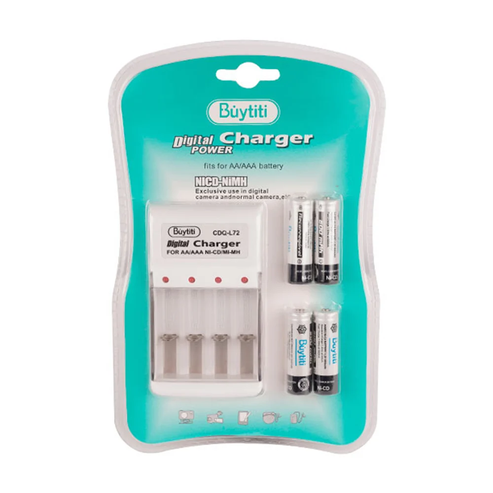 Cargador digital universal buytiti de pilas doble a y triple a con 4 …