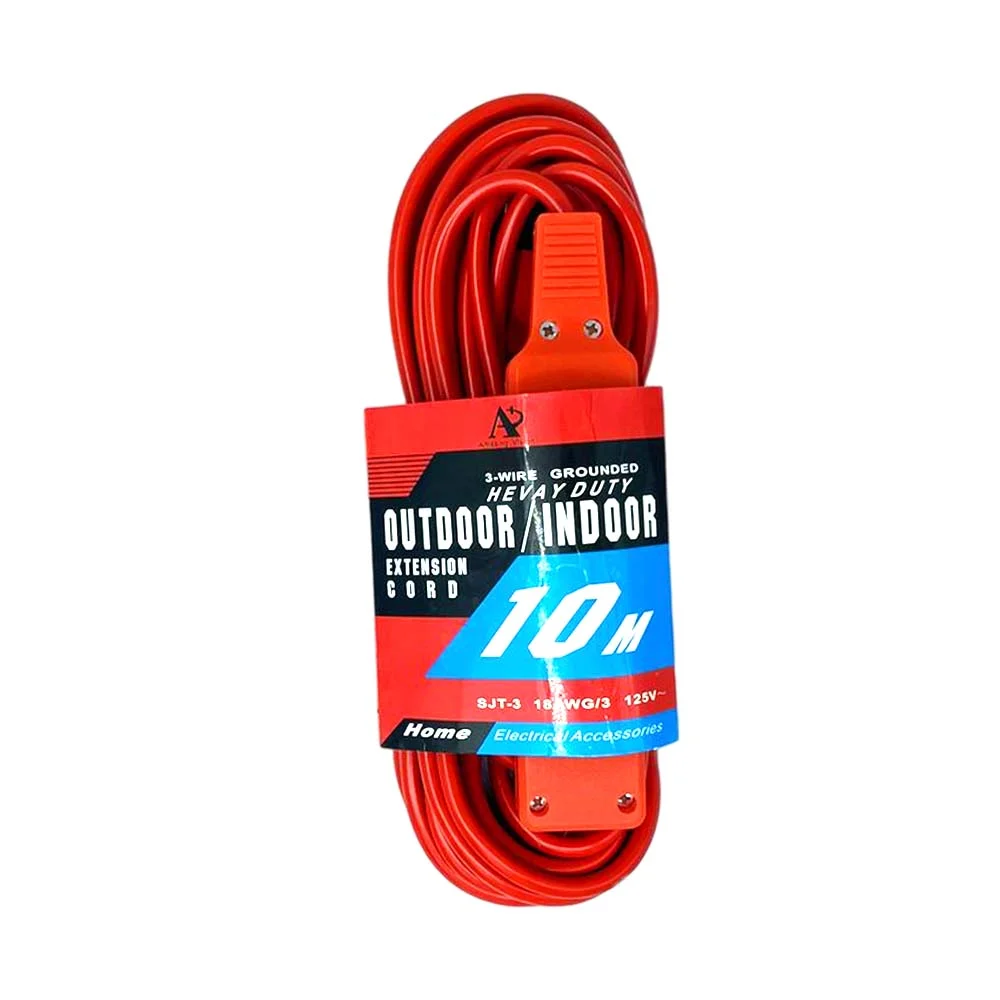 Extensión naranja outdoor indoor de uso rudo 10m con barra multiconta…