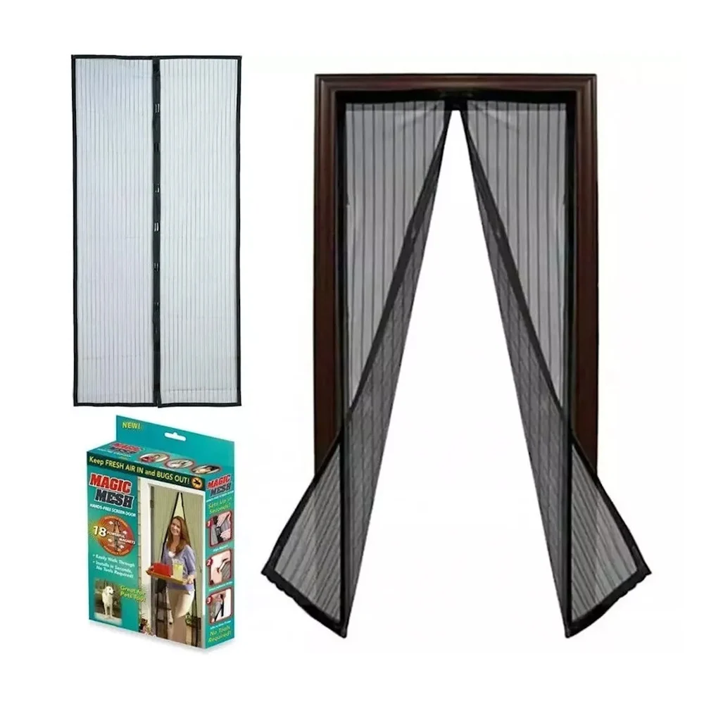 Cortina mosquitero de malla rectangular para puerta / magic mesh / cl…