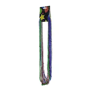 Paquete 12 collares de bolita para fiesta, variedad de colores / pt-2…