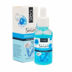 1pza Suero facial cqk hidratante con ácido hialurónico, 30ml / cqk-16…