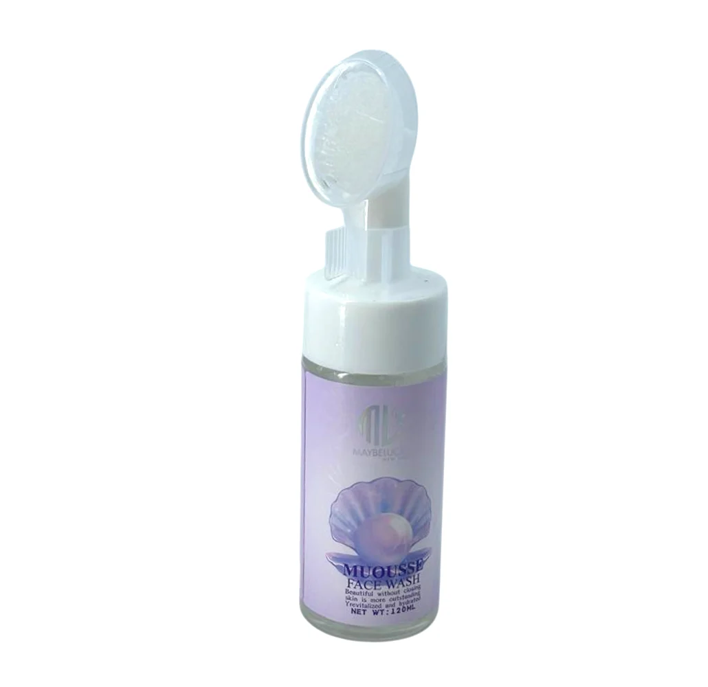 Mousse espuma facial limpiadora con extracto de perlas para recuperar…