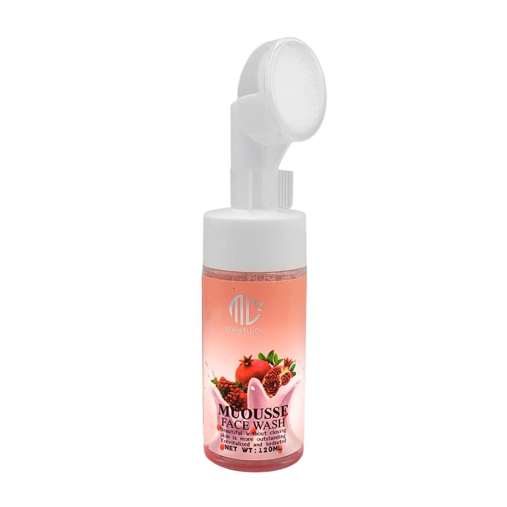 Mousse espuma facial limpiadora con extracto de granada + cepillo lim…