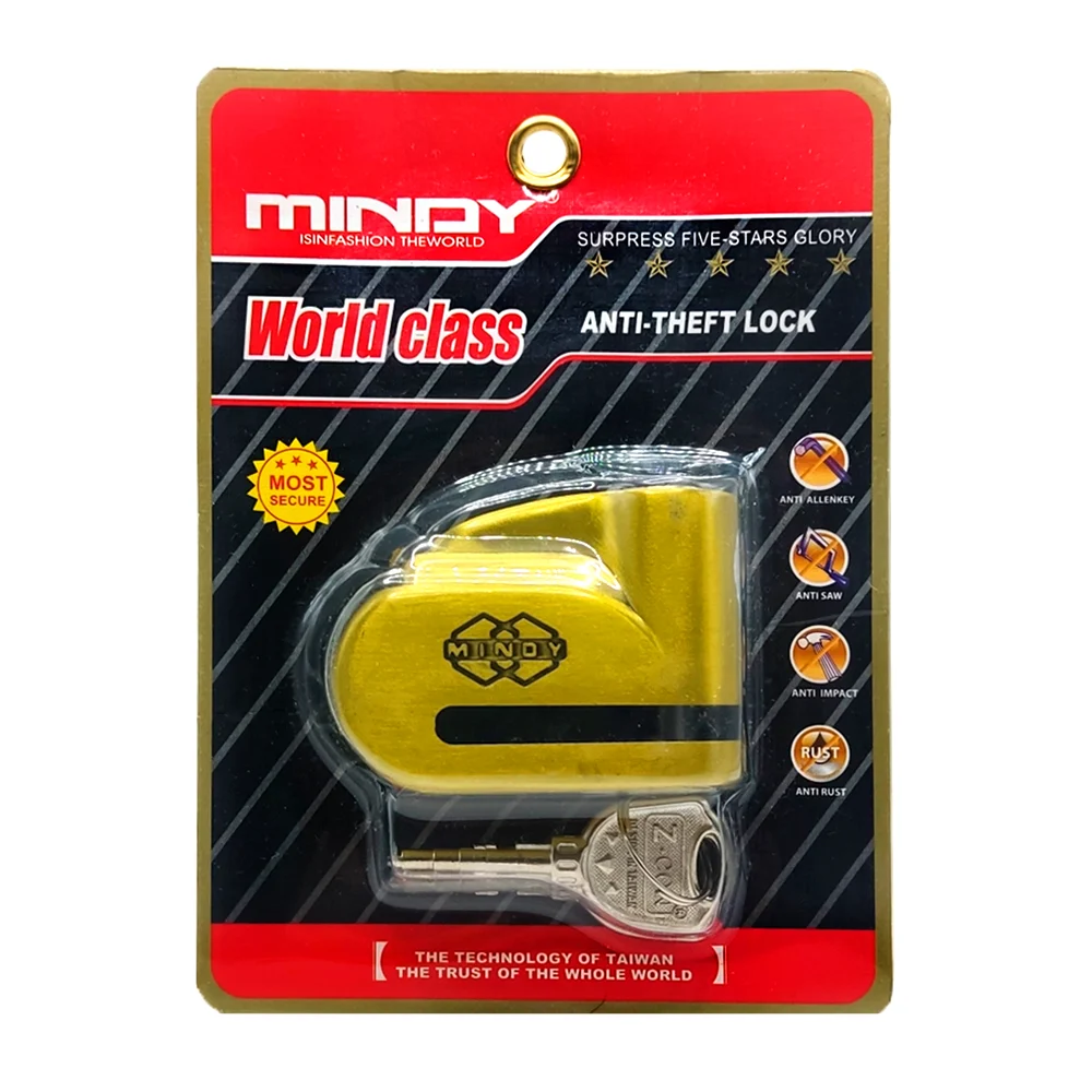 Candado de alto rendimiento para motocicleta - bicicleta, seguridad m…