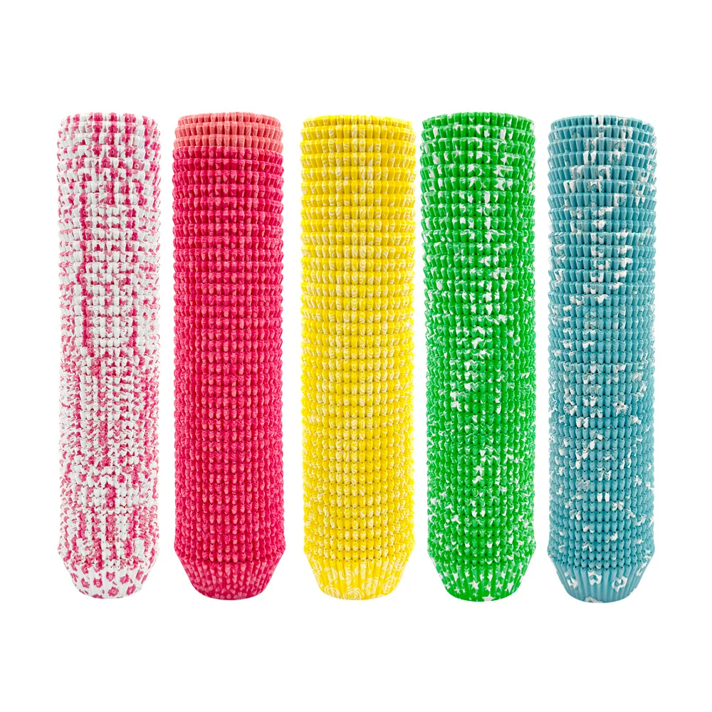 Paquete con 1000 moldes - capacillos de papel para cupcake, variedad …