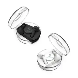 Audífonos inalámbricos bluetooth ele-gate con estuche transparente de…