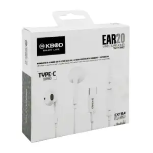 Audífonos alámbricos tipo earphones con entrada tipo c y micrófono / …