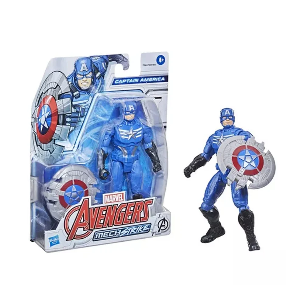 Mini figura articulada del capitán américa con escudo o hulk, 15cm / …