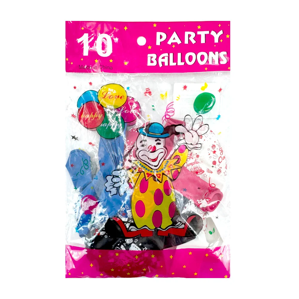 Paquete con 10 globos no.12, estampado de feliz cumpleaños, globos y …