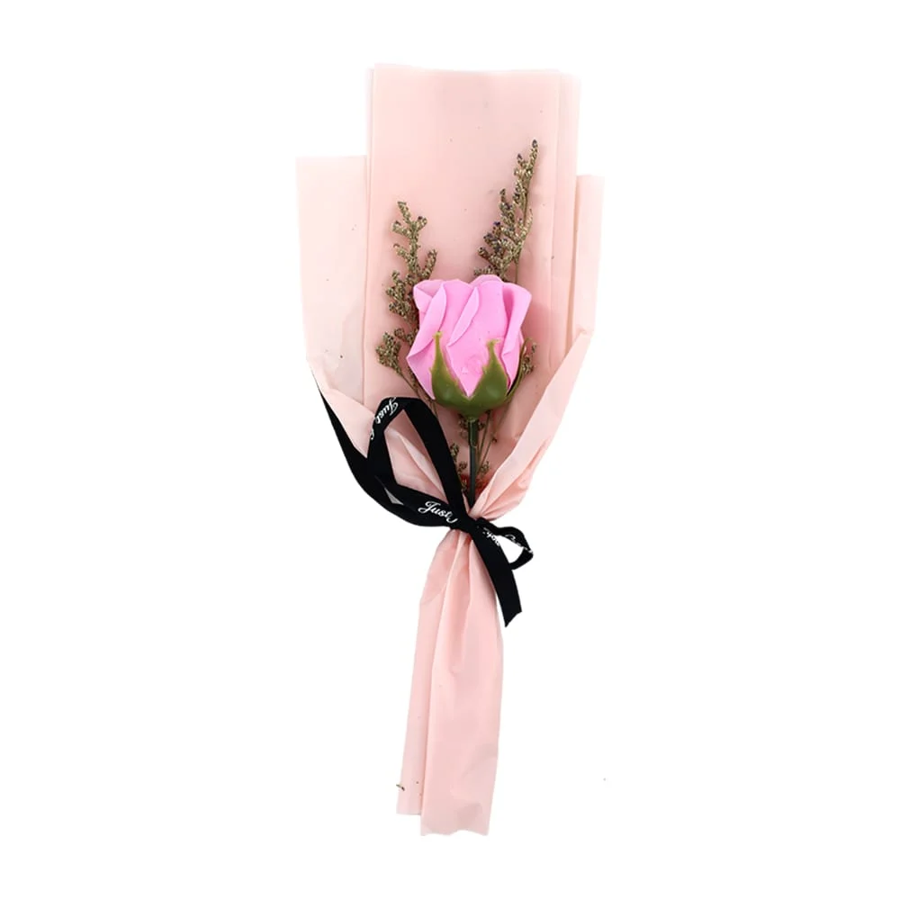 Rosa artificial con listón just for you, variedad de colores / all th…