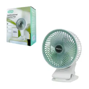 Ventilador portátil multifuncional buytiti de 3 velocidades, 3 aspas …