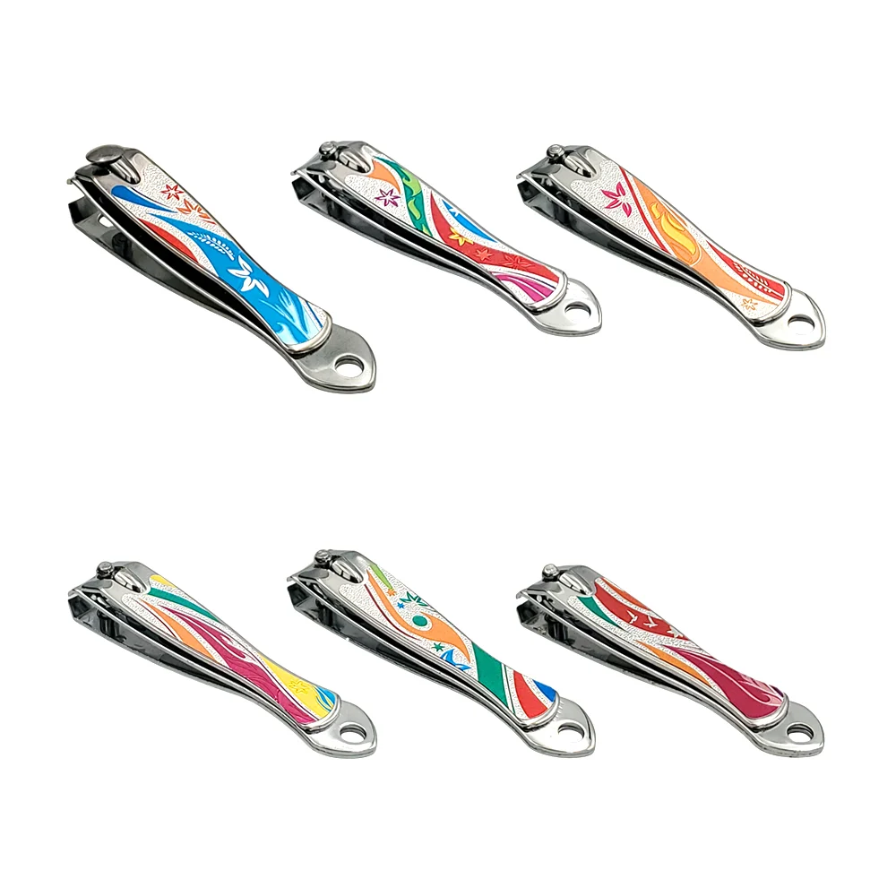 1pza cortauñas metálico de 7cm con diseño, variedad de modelos / g337…