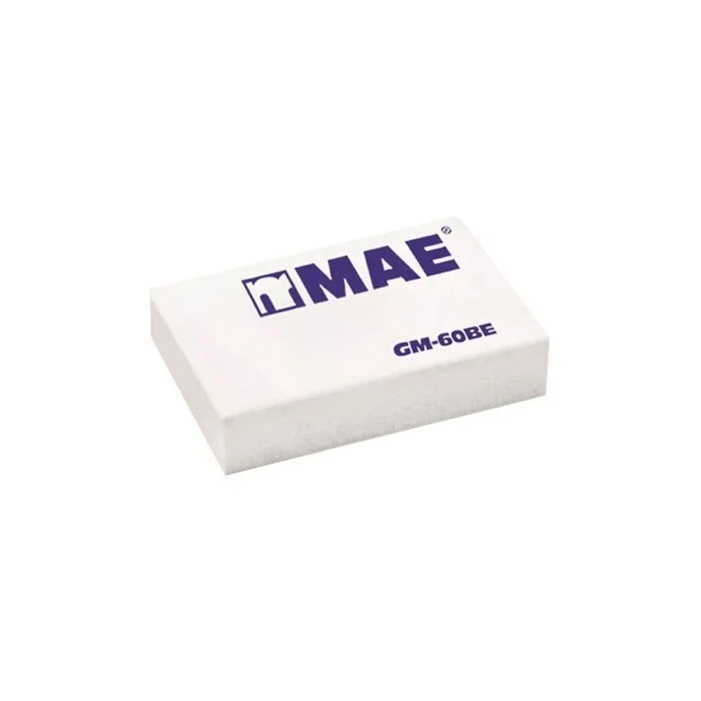 Caja con 60 borradores mae de goma blanca / gm-60be