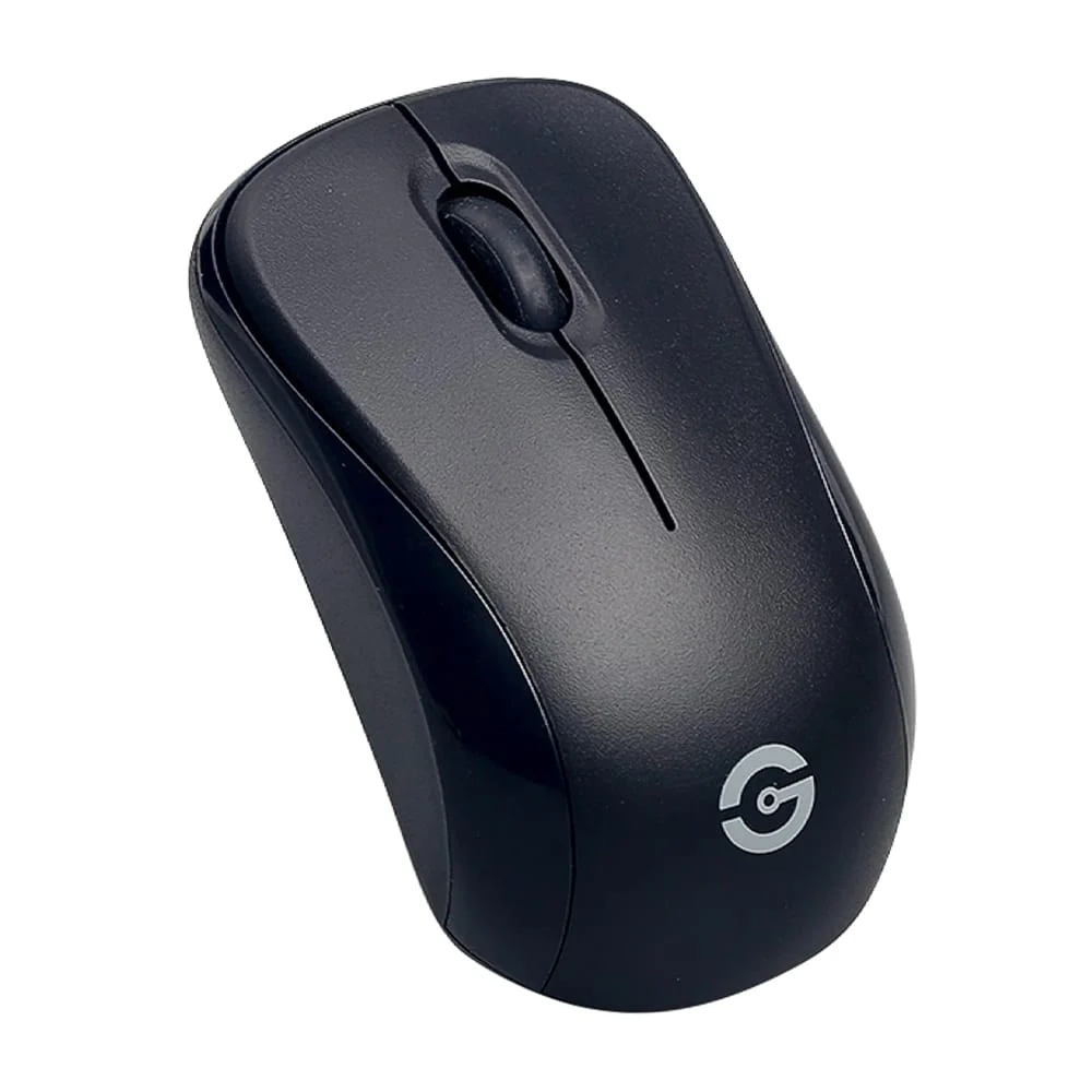 Mouse óptico inalámbrico color negro con receptor usb con resolución …