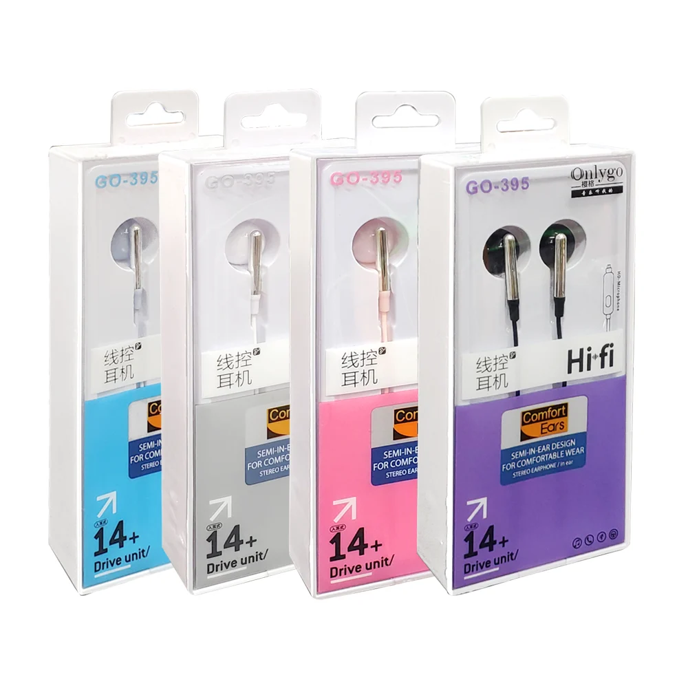 1pza Auriculares alámbricos manos libres, con detalles metálicos, mic…