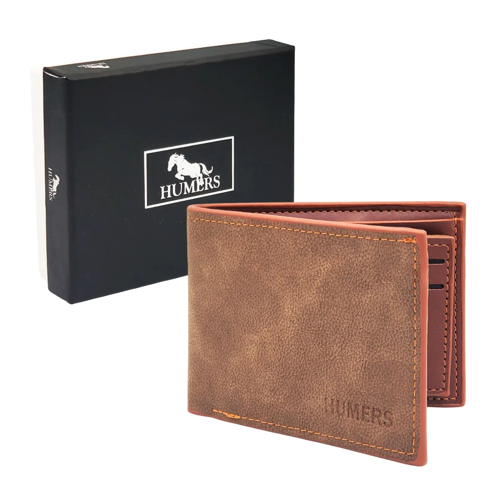 Cartera de vinil humers para caballero, variedad de colores / h3125