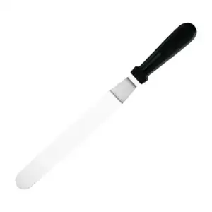 Espátula pastelera de metal con mango de plástico, 37cm, variedad de …