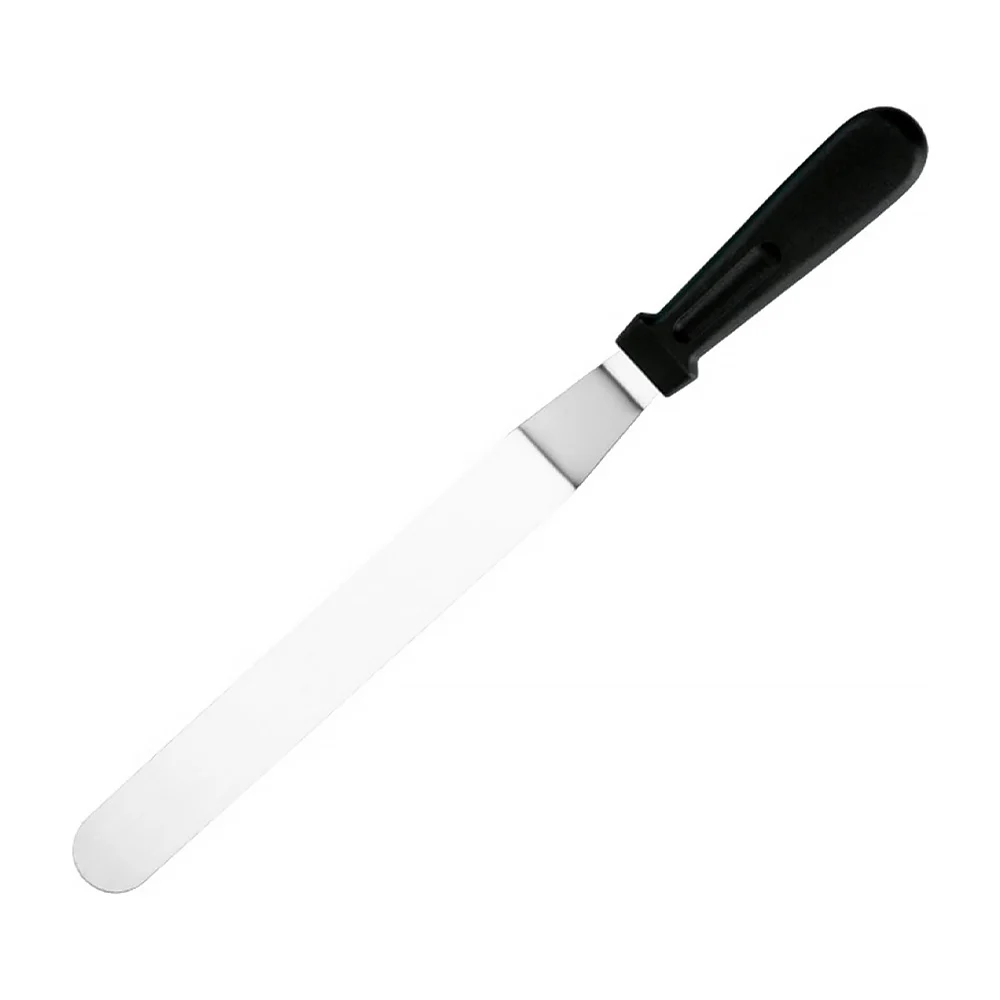 Espátula pastelera de metal con mango de plástico, 37cm, variedad de …
