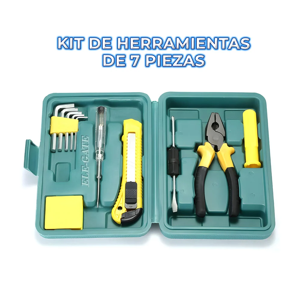 Kit 7 piezas de alta calidad herramienta para reparaciones del hogar …