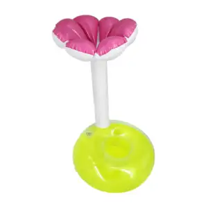 Portavasos inflable, de 20cm, en forma de flor u hongo, variedad de c…