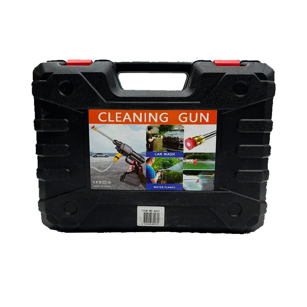 Kit pistola hidrolavadora manual con batería de litio / cleaning gun …