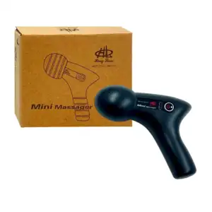 Mini pistola masajeadora recargable con 4 velocidades, variedad de co…