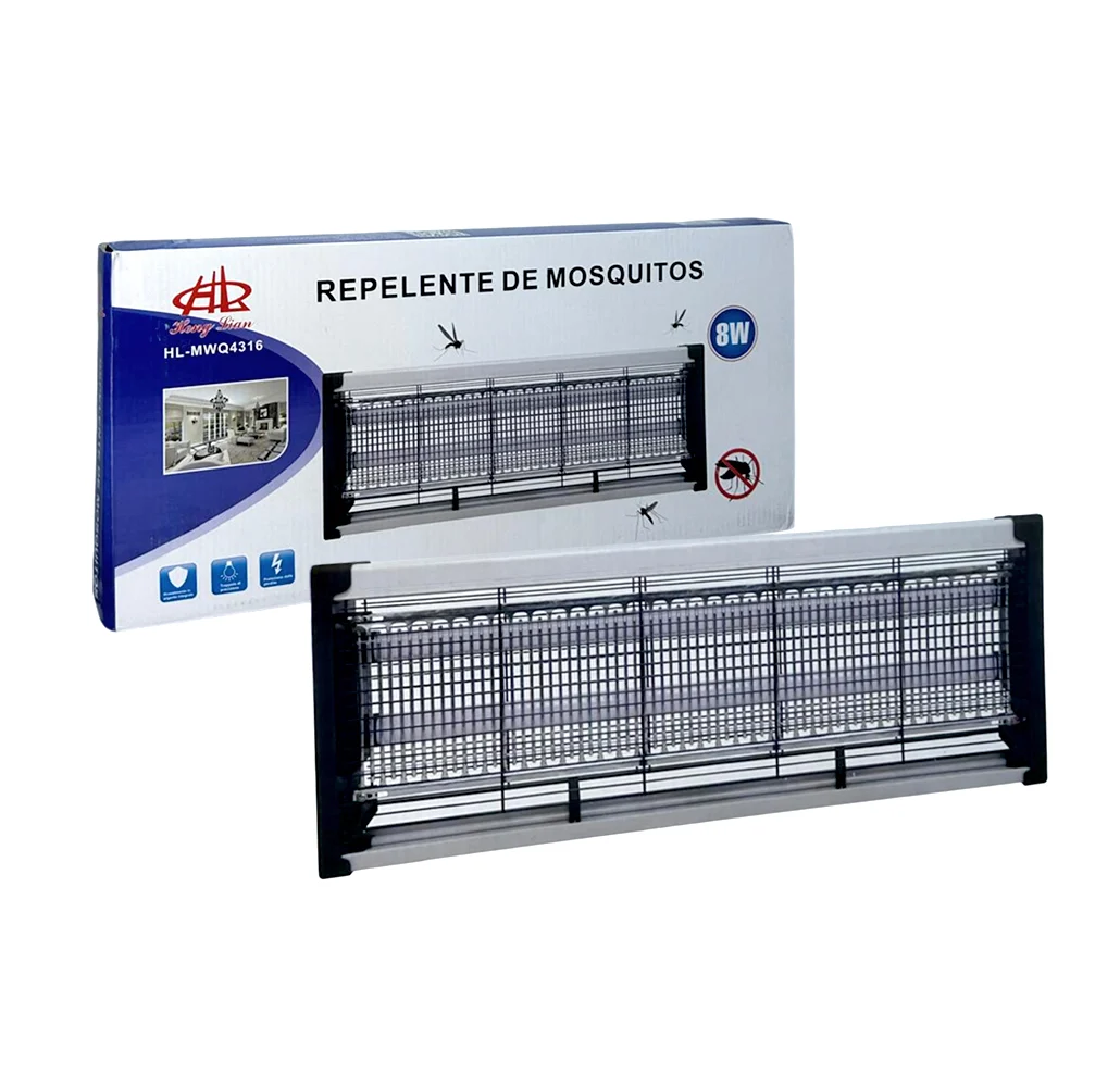 Rejilla eléctrica rectangular mata mosquitos heng lian, 8w / repelent…