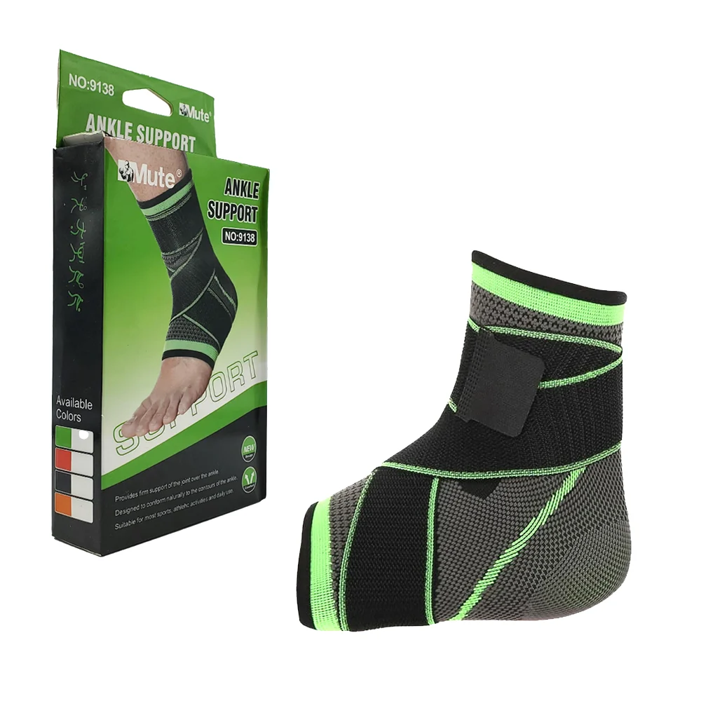 Tobillera ortopédica de compresión ajustable, variedad de colores / 9…
