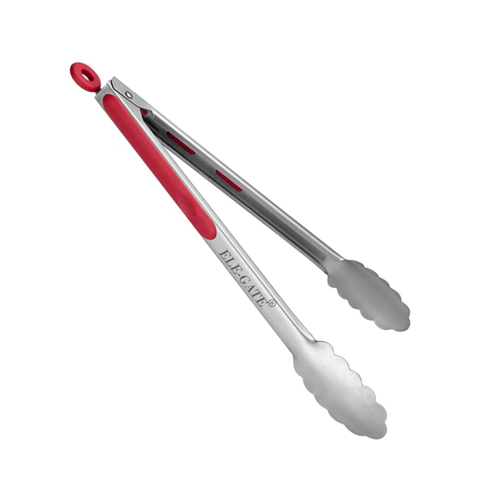 Pinzas de acero inoxidable resistente al calor con punta de metal par…
