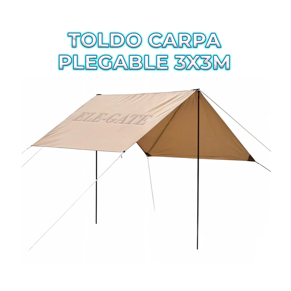 Carpa toldo plegable con tela impermeable de 3x3 metros + accesorios …