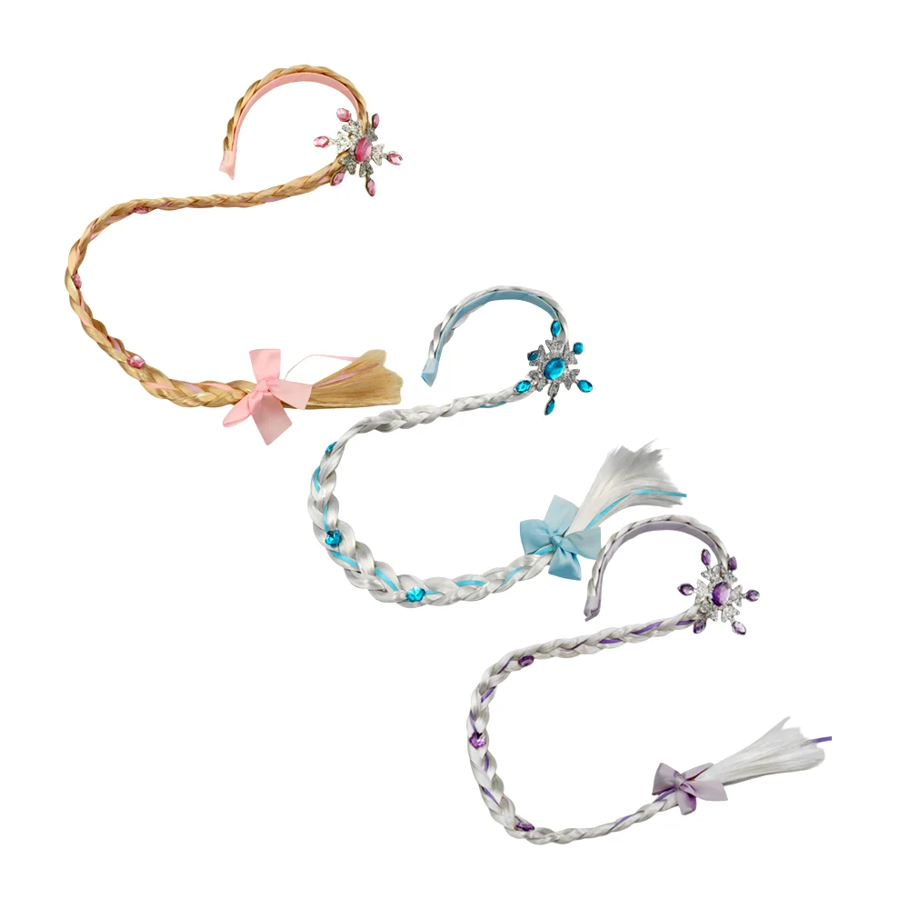1pza Diadema decorativa con diseño de copo diamantado y extensión tre…