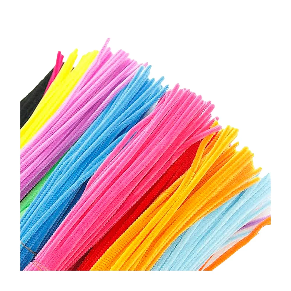 Paquete con 100 limpiapipas - chenille para manualidades, variedad de…