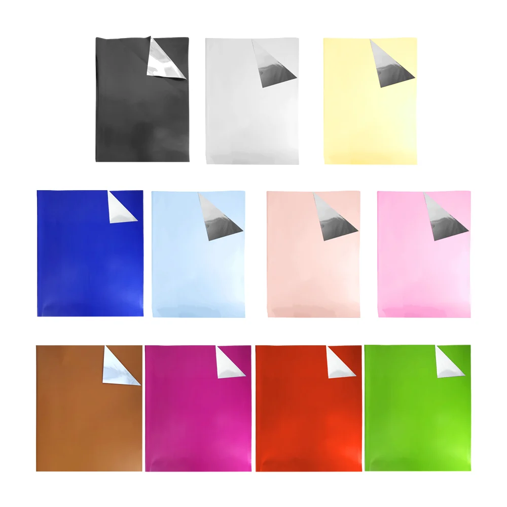 Paquete con 15 pliegos de papel color liso mate para regalo, variedad…