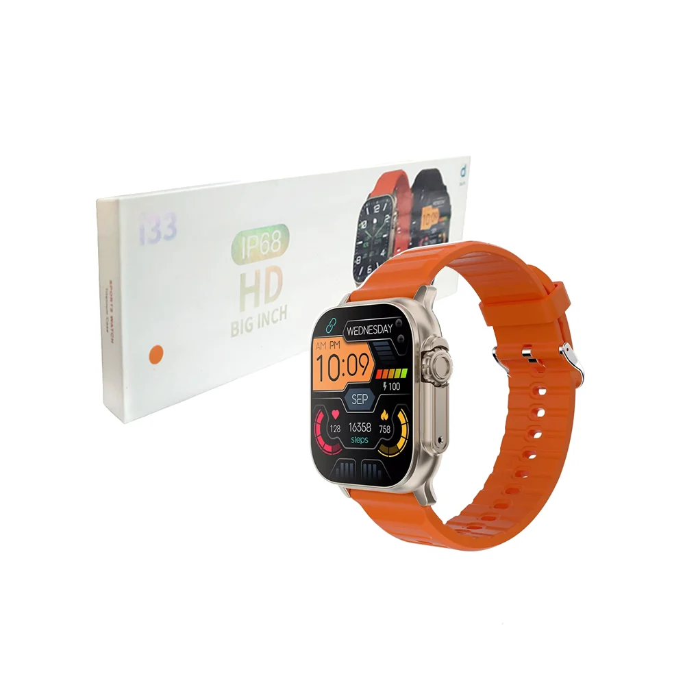 Reloj smartwatch ip68 cuadrado versión hd con correa intercambiable +…