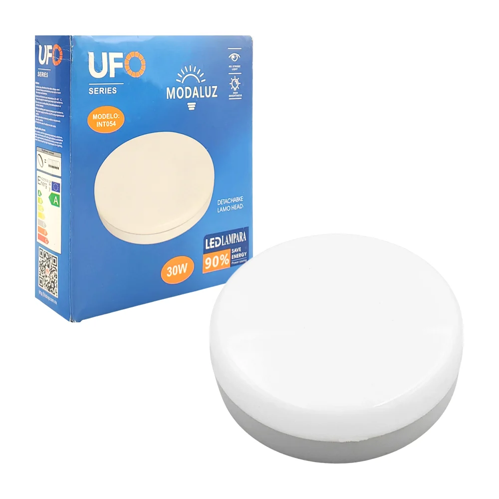 1pza Lámpara led tipo plafón chico, redondo, de luz blanca ahorradora…